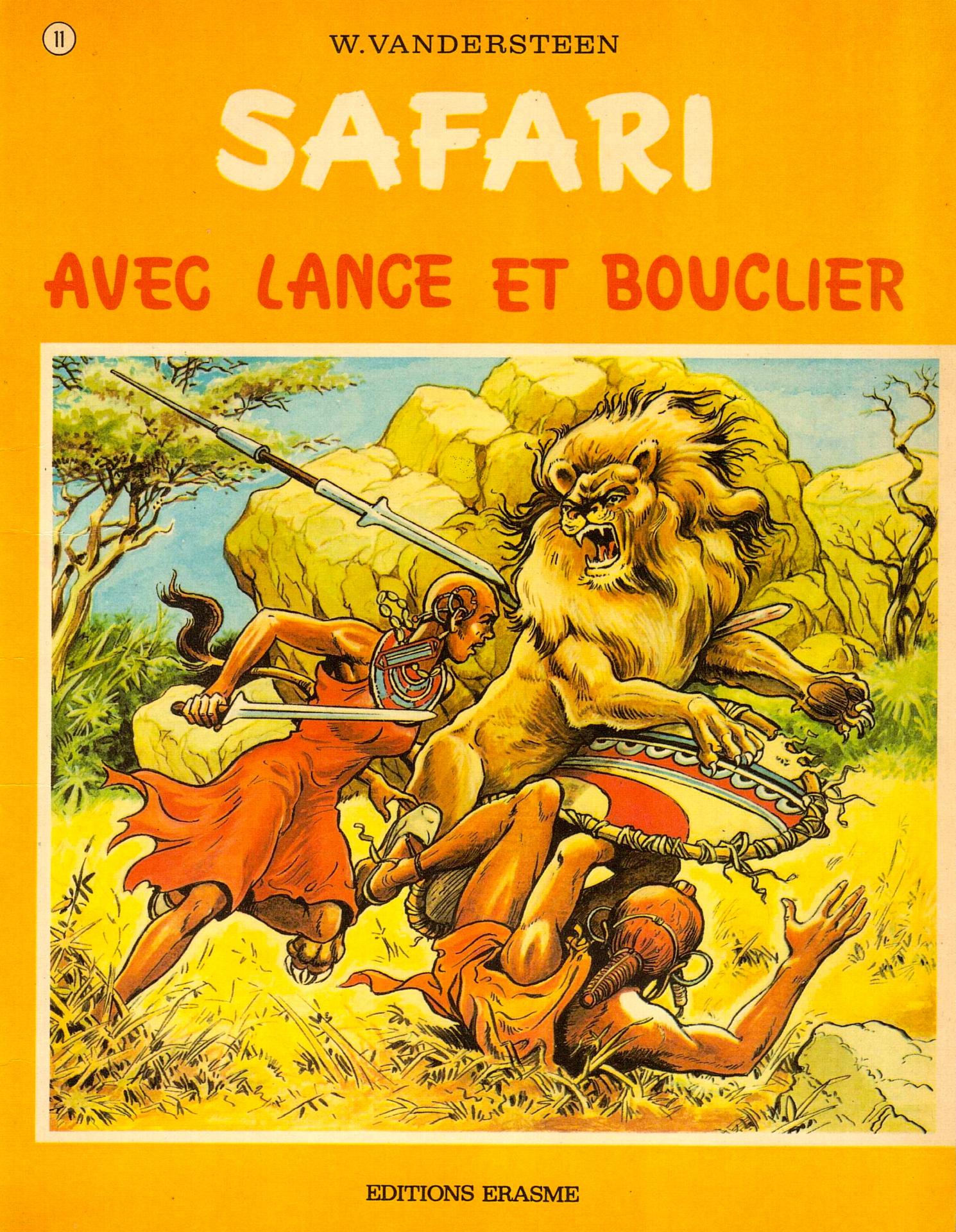 Safari tome 11 avec lance et bouclier